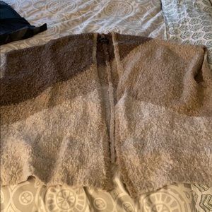 Zara Boucle sweater wrap